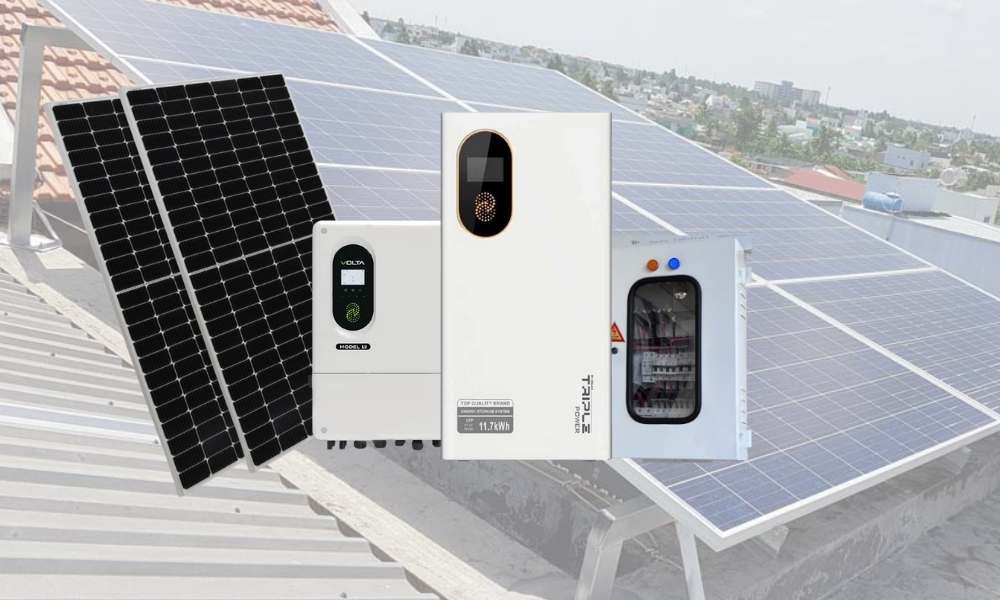 Bàn giao hệ thống điện năng lượng mặt trời 17kW tại nhà khách hàng Tân Uyên, Bình Dương
