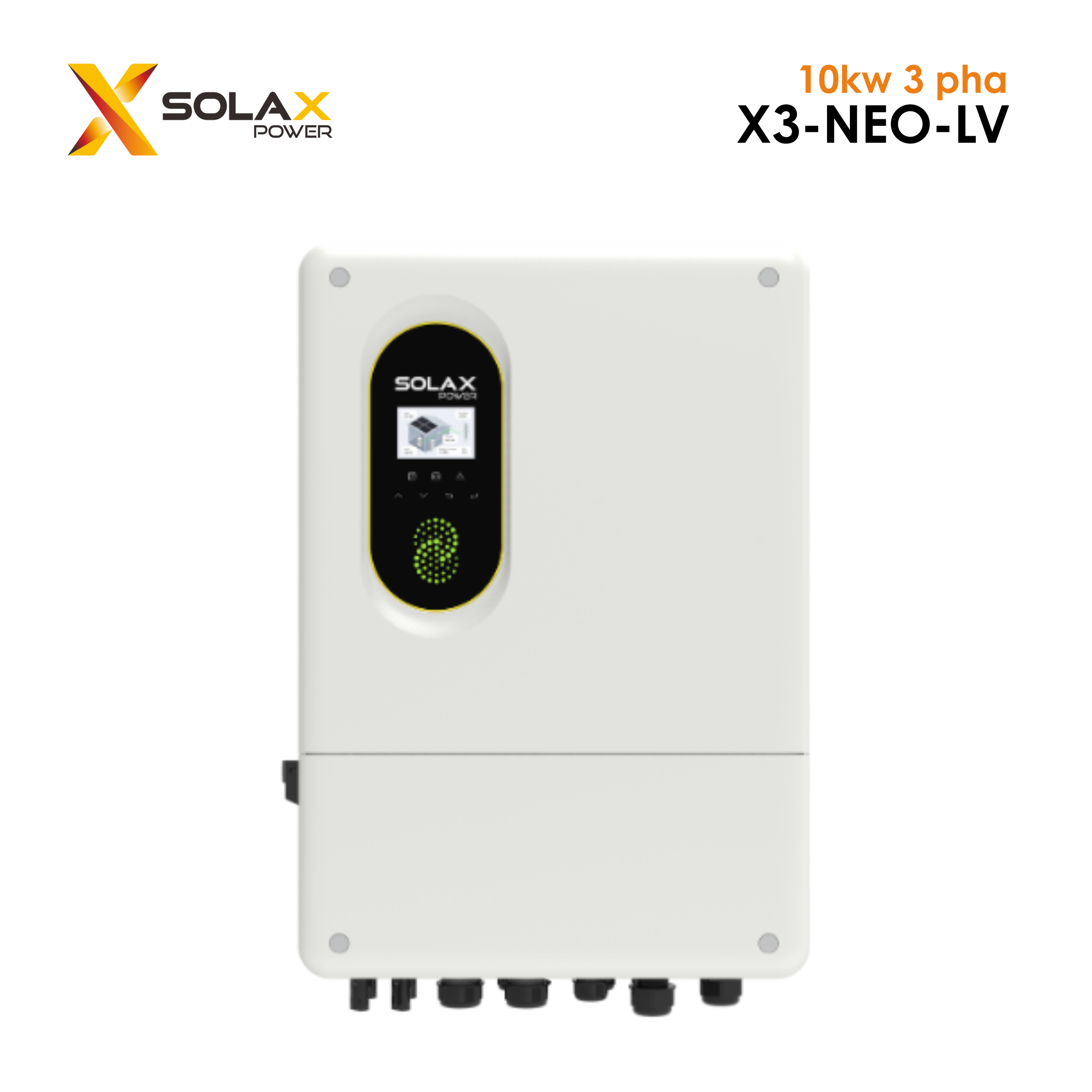 Biến tần hybrid Inverter SolaX X3-NEO-10K-LV Hybrid 10kw