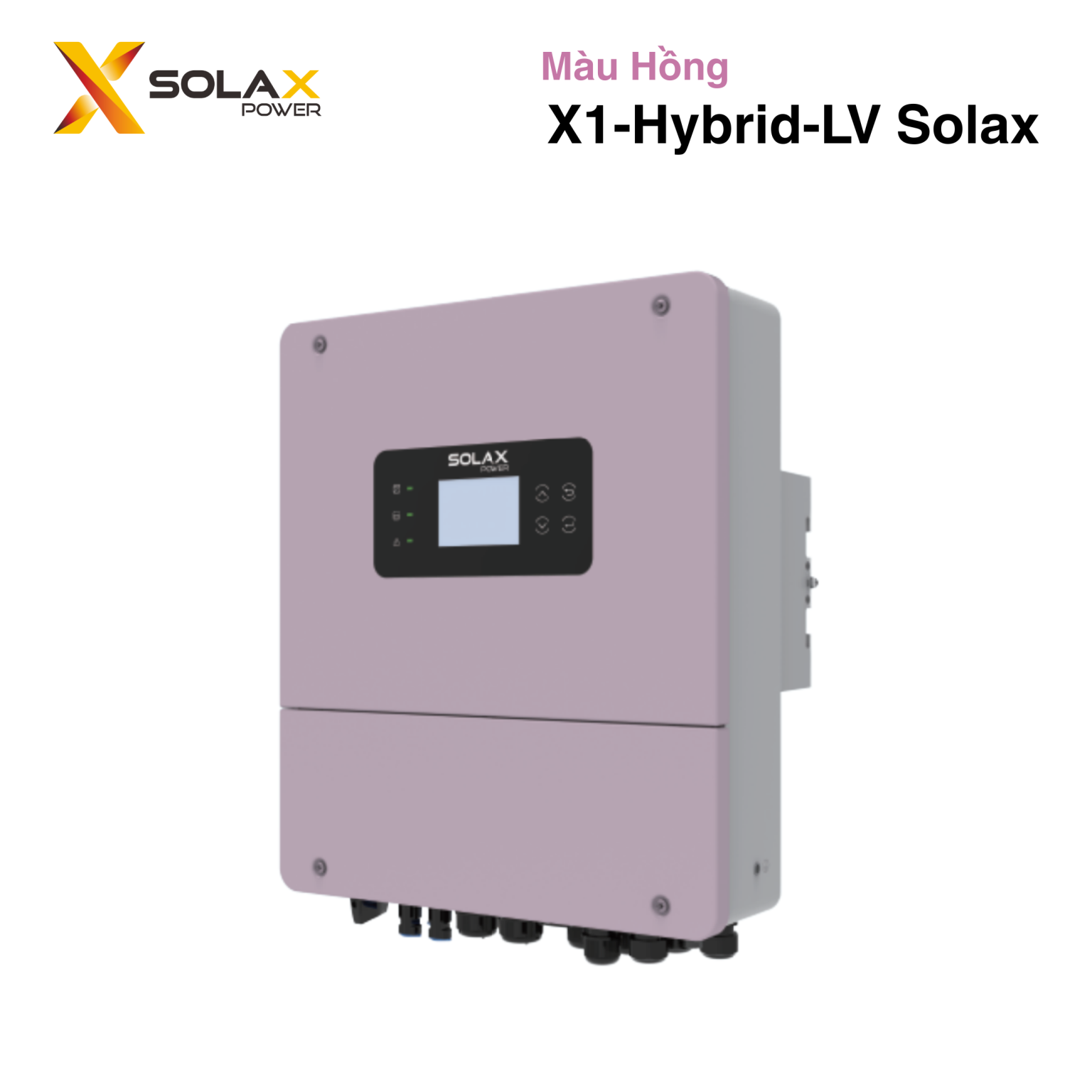 Biến tần hybrid áp thấp SolaX X1-HYB-6.0-LV-EU Hybrid 6kw 1 pha