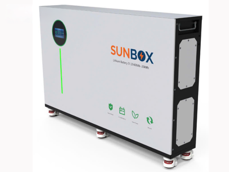 Pin lưu trữ Sunbox 400Ah – 51.2V – 20.48kWh