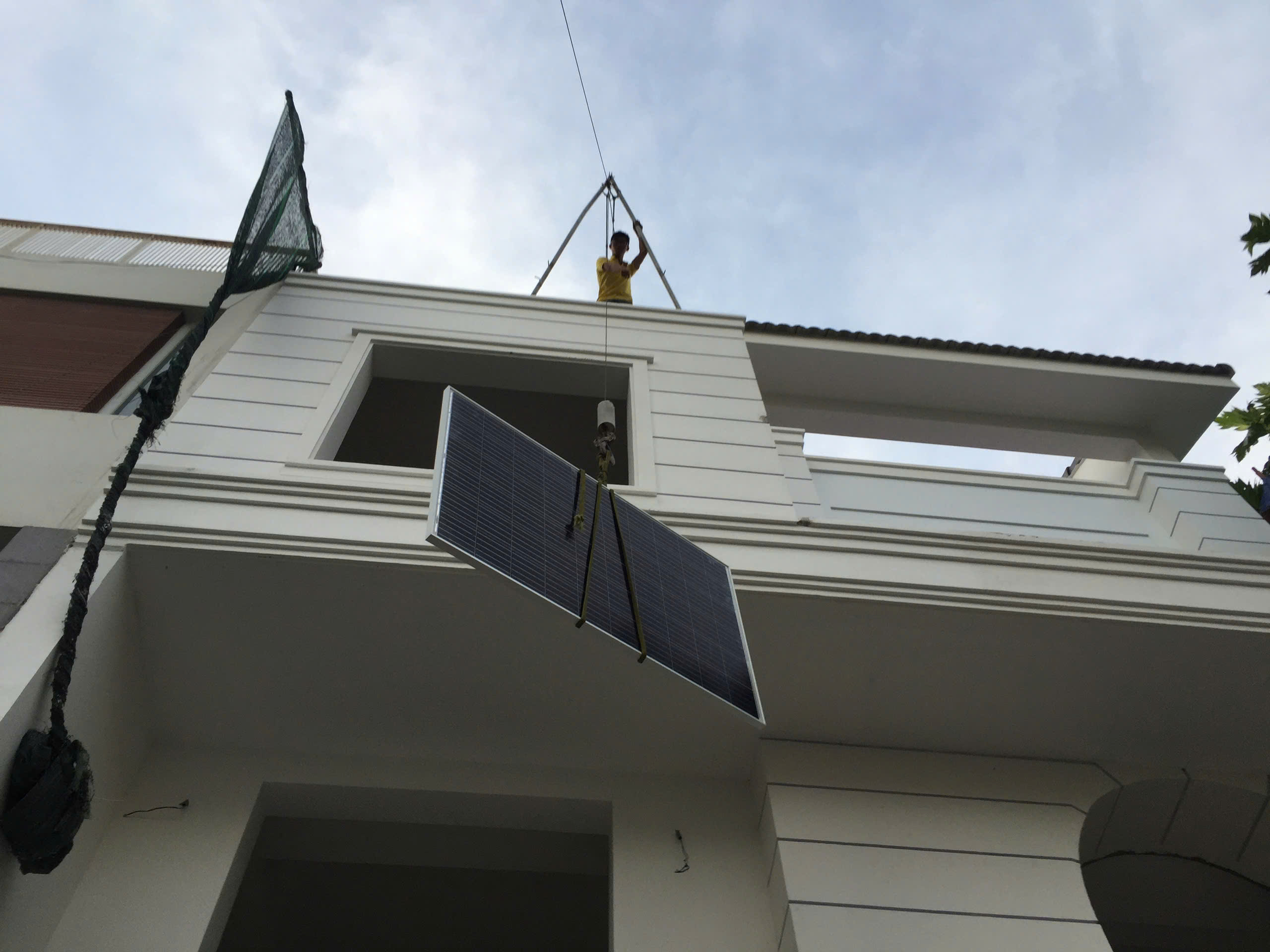 Hệ thống 12kwp 3 pha cho biệt thự Phú Mỹ Hưng, Q7