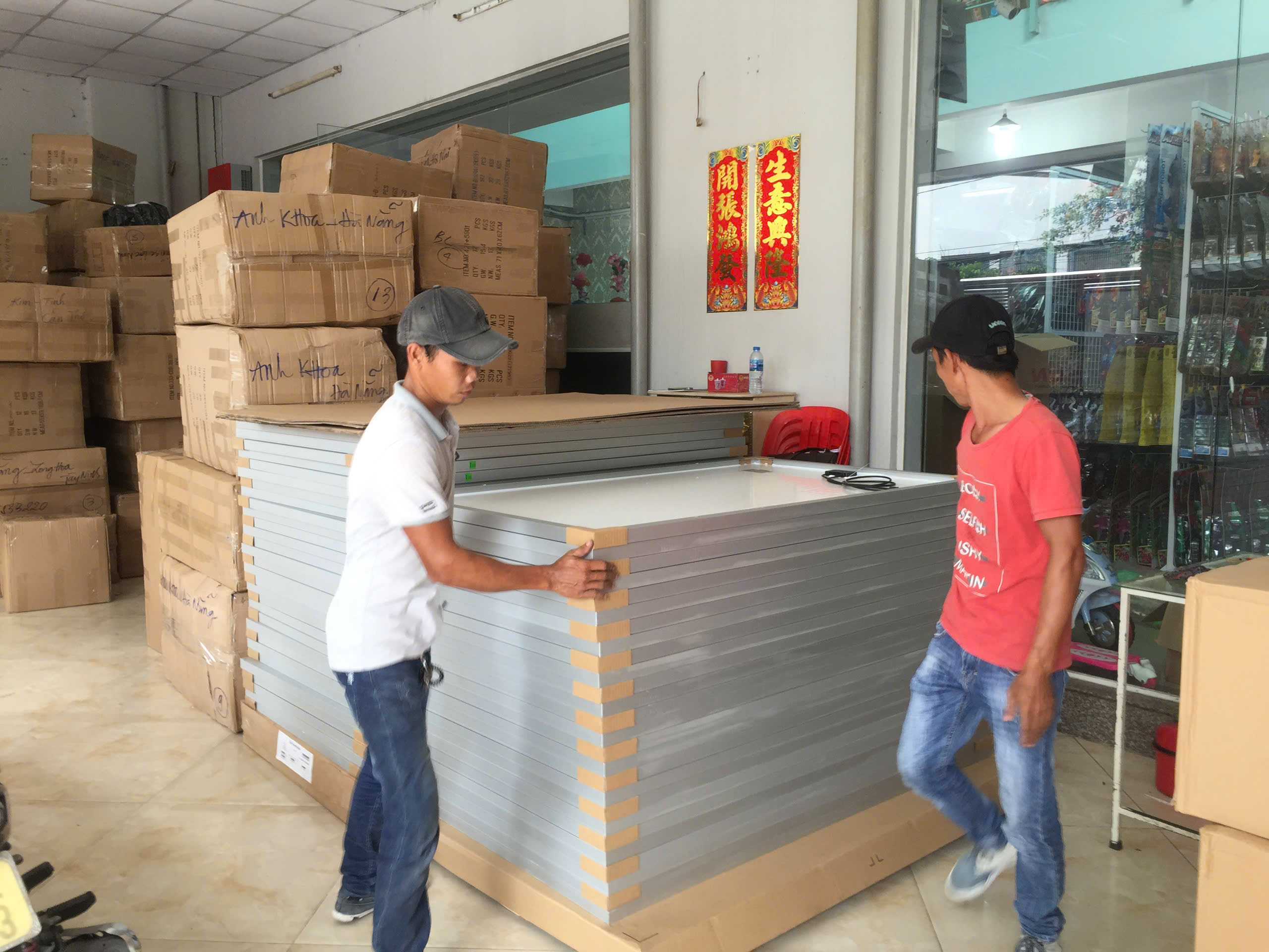 Công trình 30kwp, hoà lưới, có bán điện cho EVN giá 9.35 cent(2.086đ)kwh theo quyết định 11 năm 2019 - Đồ chơi Tín Phát, Quận 6