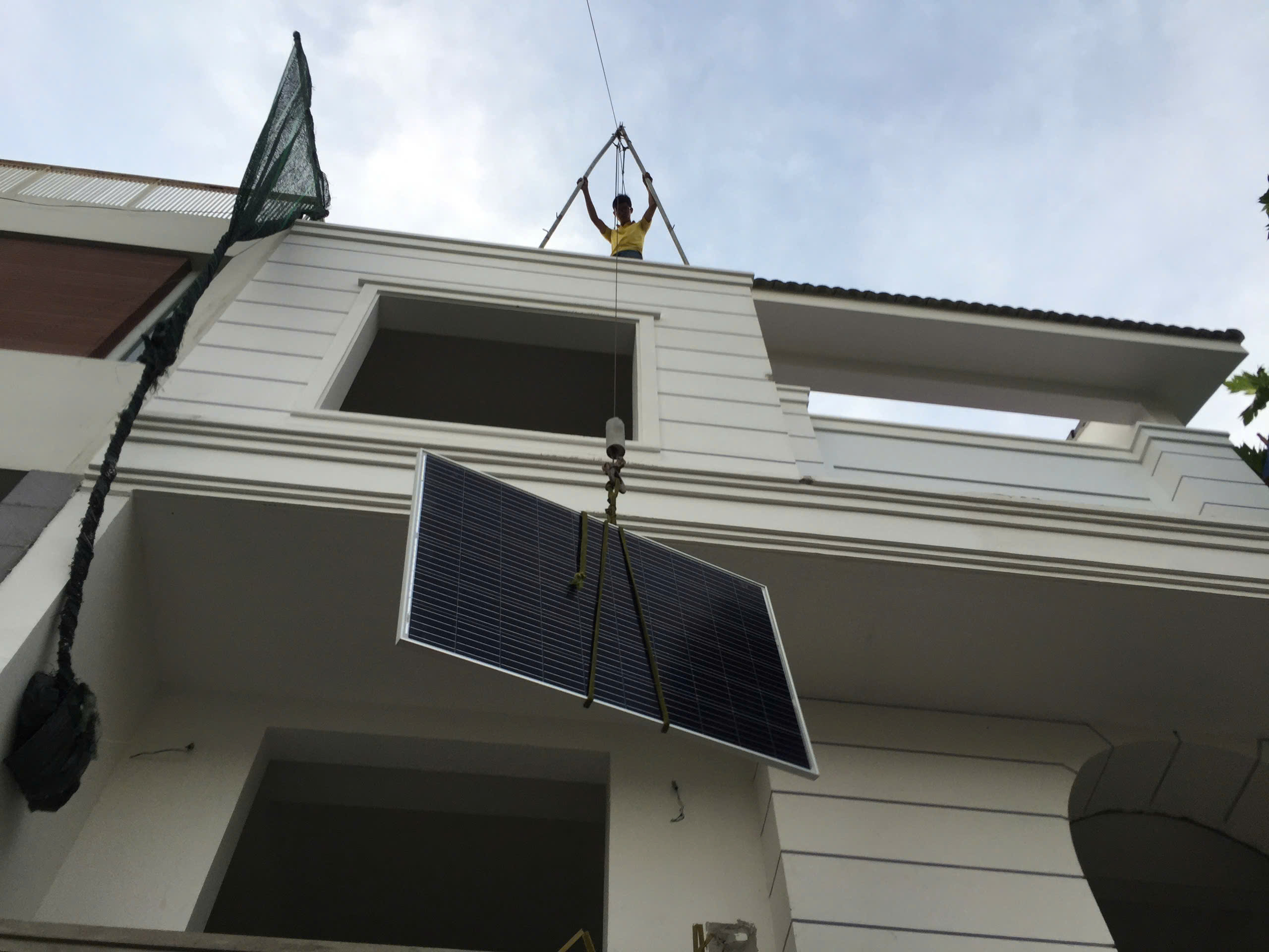 Hệ thống 12kwp 3 pha cho biệt thự Phú Mỹ Hưng, Q7