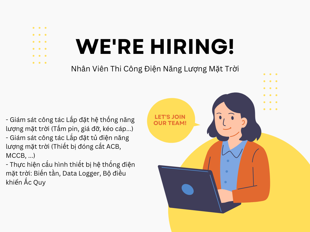 Nhân Viên Thi Công Điện Năng Lượng Mặt Trời