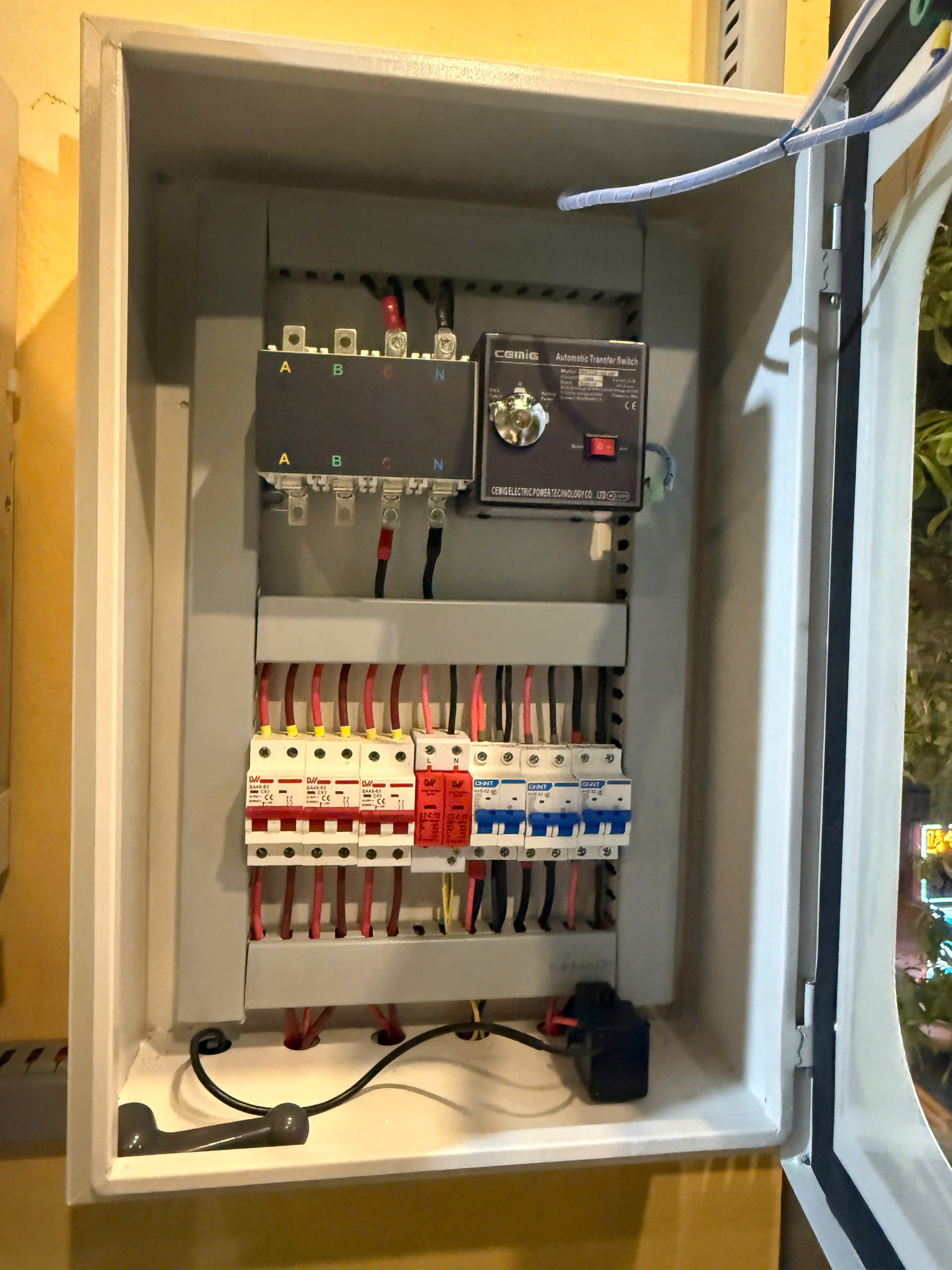 Tủ Điện Hybrid Prosolar 12kw