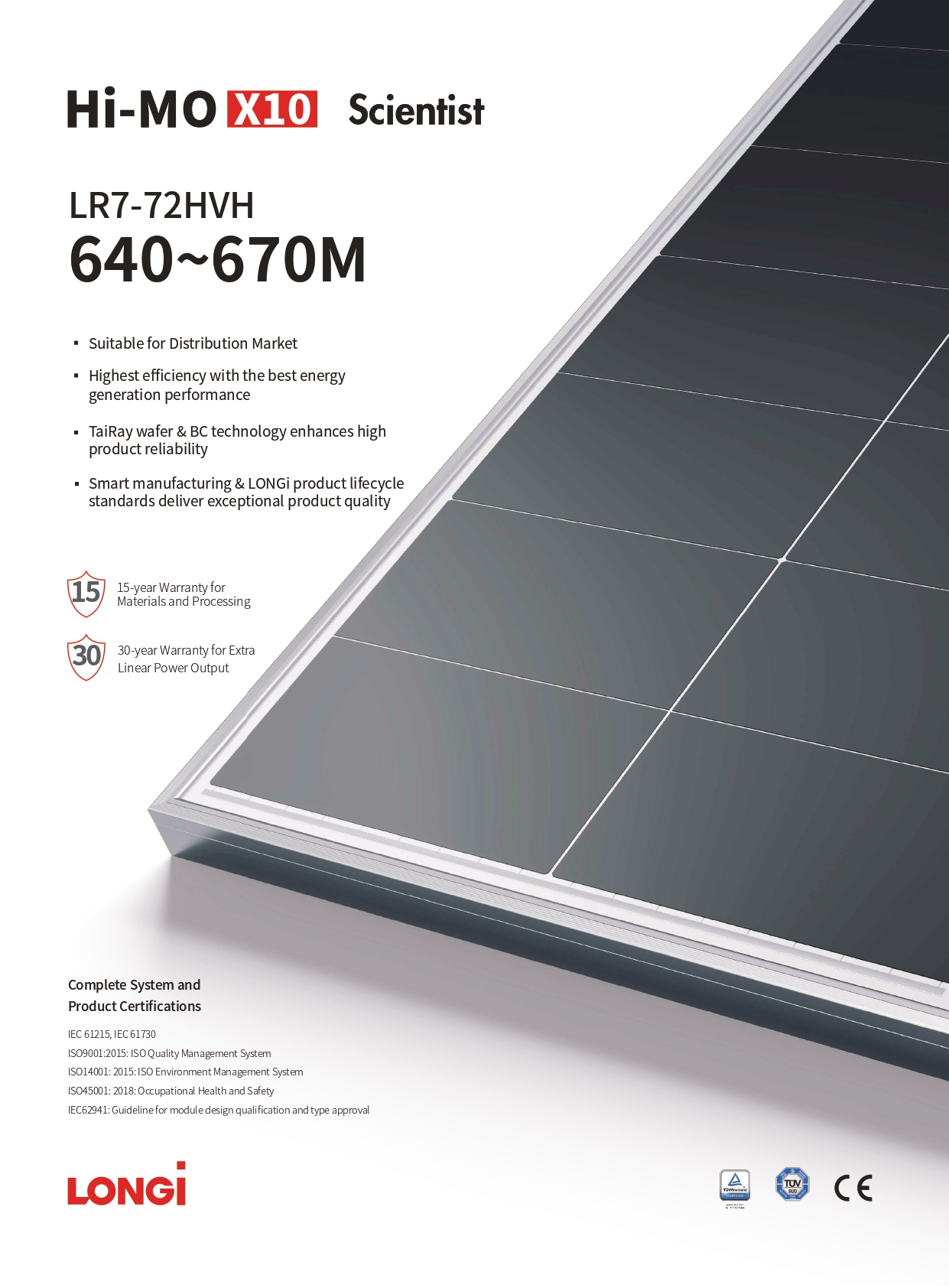 Tấm pin năng lượng mặt trời LONGi HIMO 7 650W