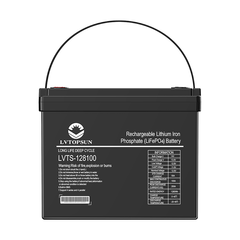 Pin lithium-ion lưu trữ năng lượng quang điện dân dụng LVTOPSUN LVTS-128100-E