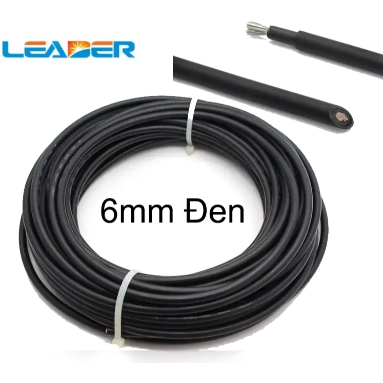 Dây DC 6.0 Leader (Đen)