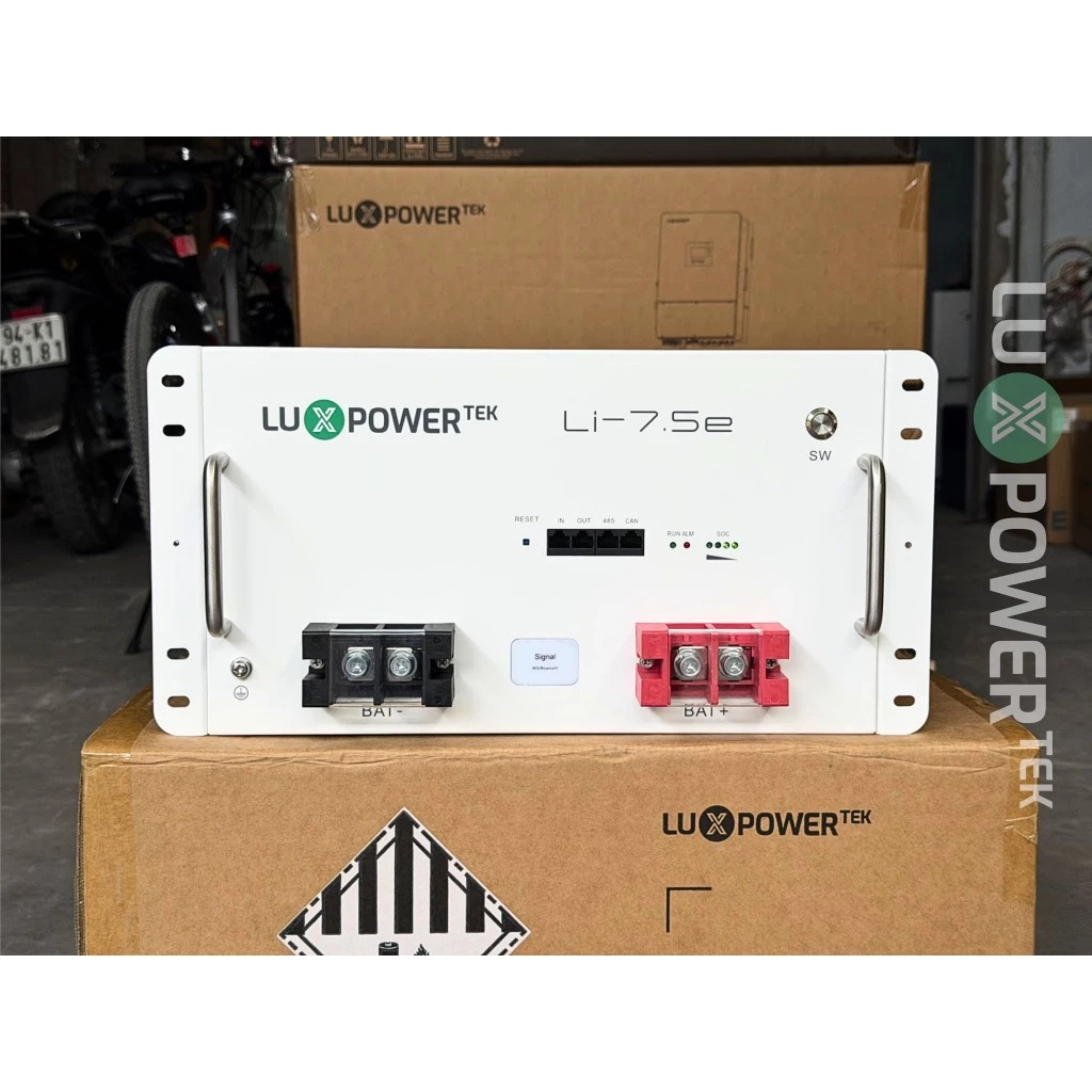Pin lưu trữ Lithium LuxPower Li-7.5e (25.6V/300Ah)