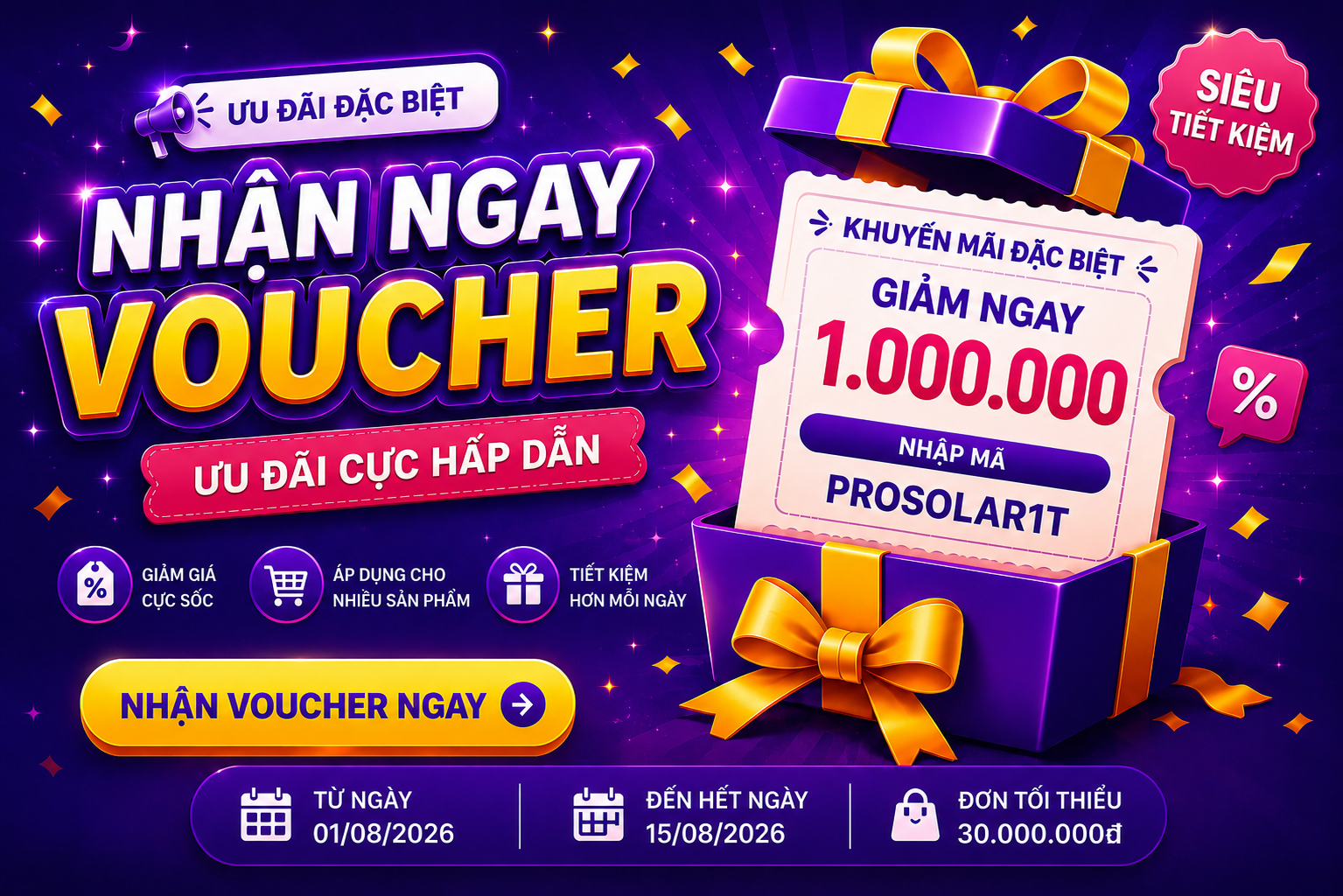 Giảm 1 triệu