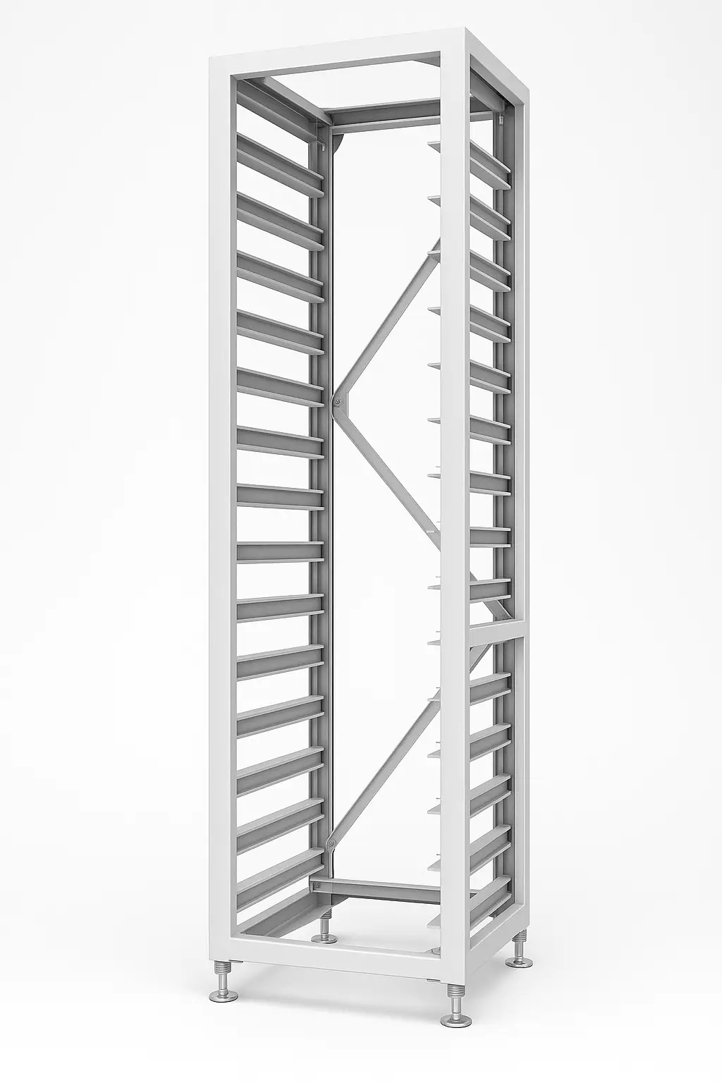 Giá đỡ hệ thống lưu trữ Deye 3U-HRACK