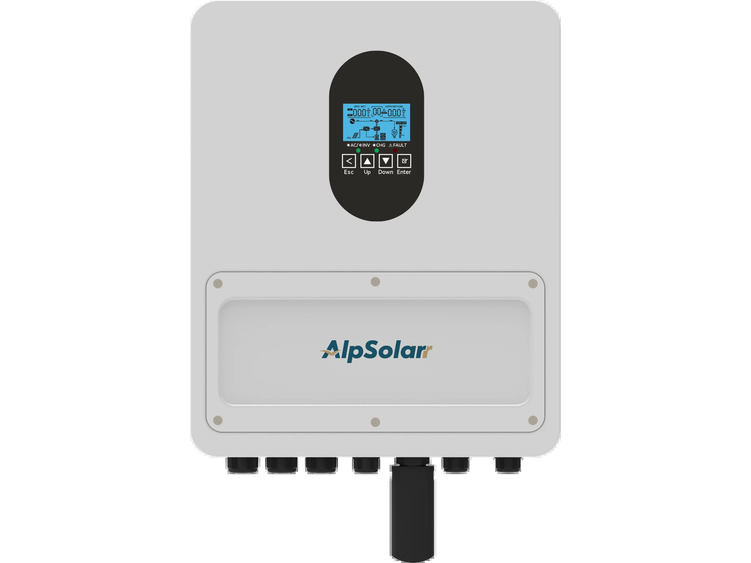 Biến tần Hybrid 1 pha áp thấp Alpsolarr Pulse S3 – 6kW