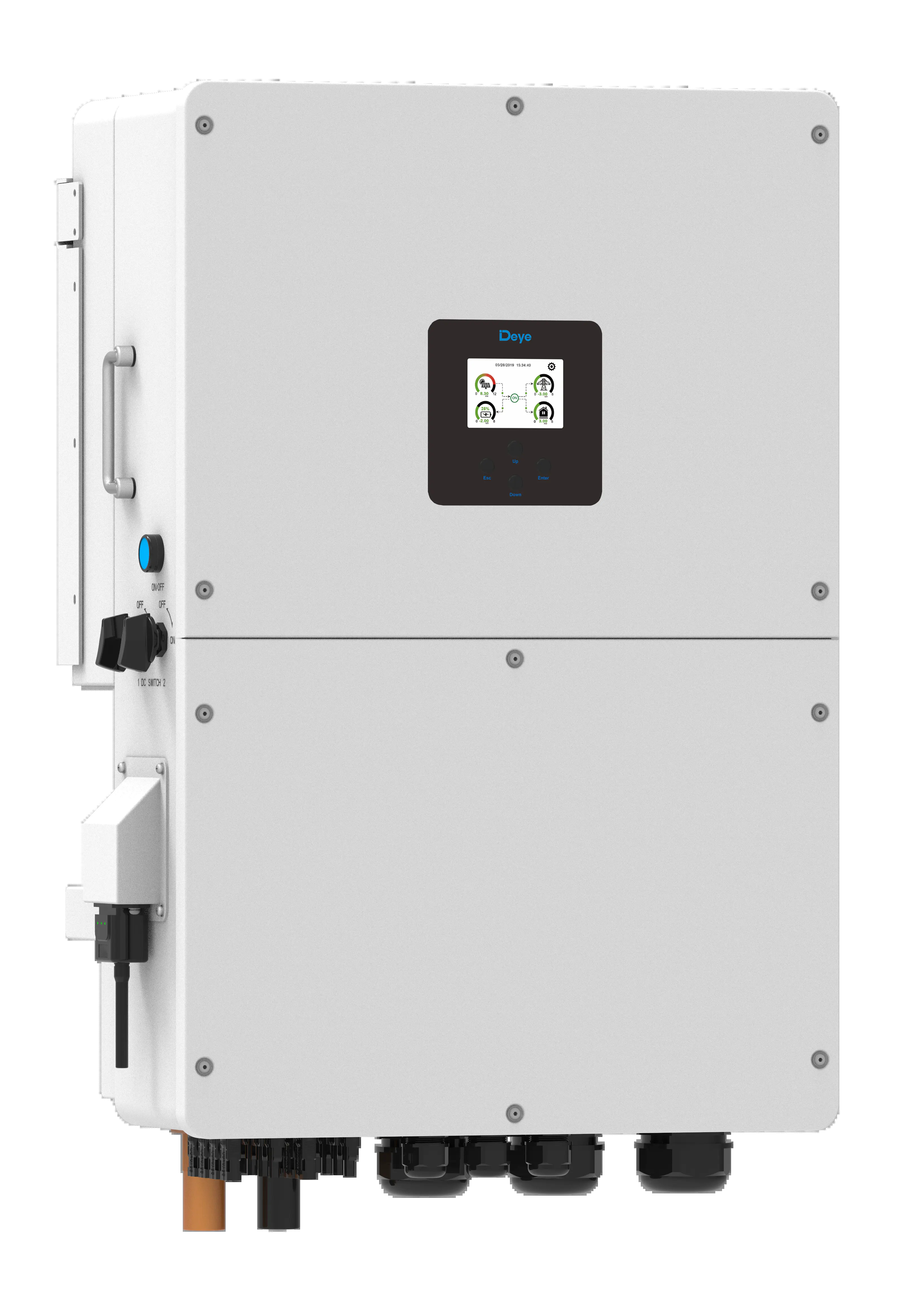 Biến tần Hybrid 3 pha áp cao Deye SUN-50K-SG02HP3-EU-BM4