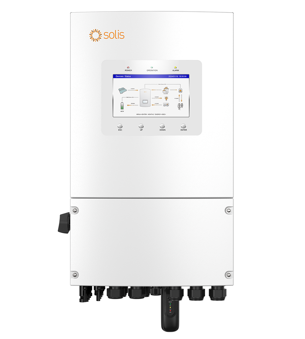 Biến Tần Hybrid Solis Áp thấp S6-EH3P10K 10KW 3 pha