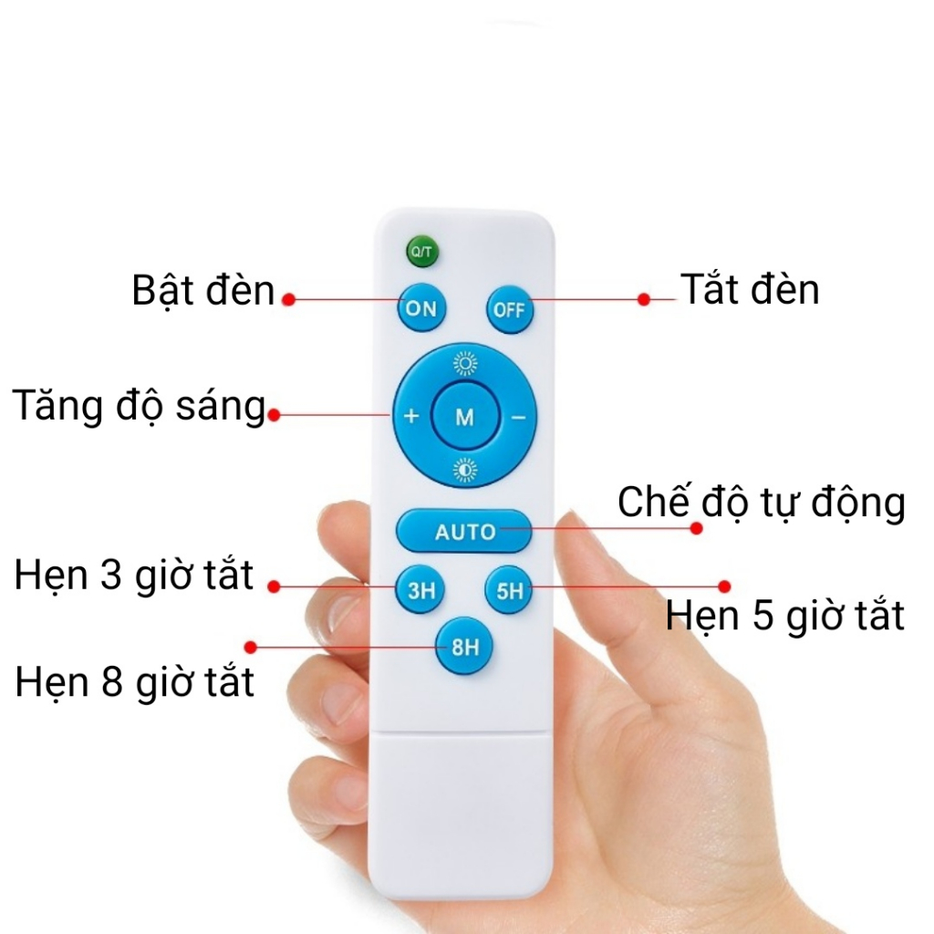 Remote màu trắng/dài