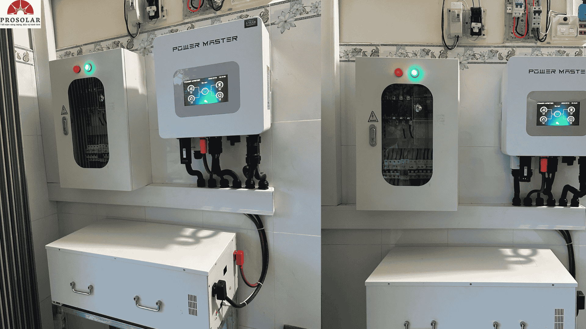 Bàn Giao Hệ Thống Điện Mặt Trời Lưu Trữ 8kW Tại Long An 